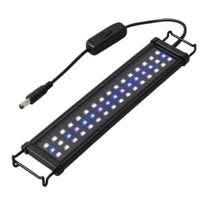 Enhance your aquarium with vivid LED lighting that makes colors pop. Energy-efficient and long-lasting, these lights highlight every detail of your aquascape. Perfect for creating both natural daylight and beautiful evening glow.